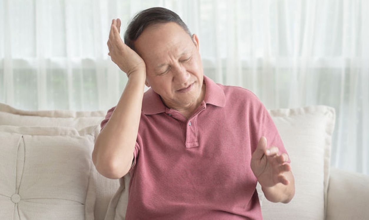 man headache
